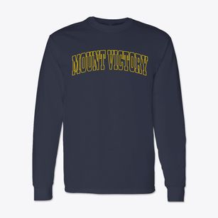 Mount Victory Ohio Trendy Block Classic Long Sleeve T-Shirt