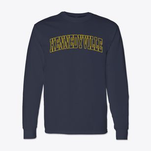 Kennedyville Maryland Trendy Block Classic Long Sleeve T-Shirt