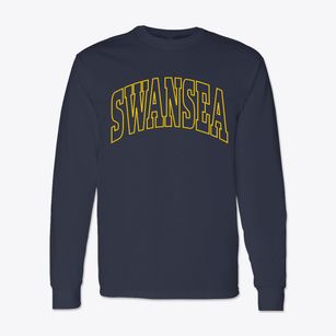 Swansea Massachusetts Trendy Block Classic Long Sleeve T-Shirt