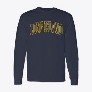 Long Island Kansas Trendy Block Classic Long Sleeve T-Shirt