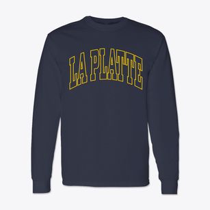 La Platte Nebraska Trendy Block Classic Long Sleeve T-Shirt