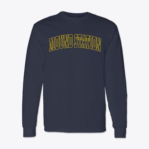 Mound Station Illinois Trendy Block Classic Long Sleeve T-Shirt