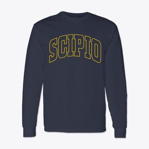 Scipio Indiana Trendy Block Classic Long Sleeve T-Shirt