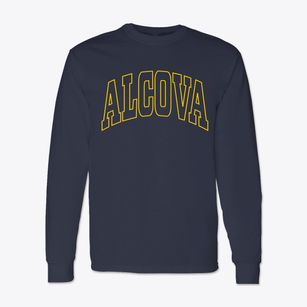 Alcova Wyoming Trendy Block Classic Long Sleeve T-Shirt