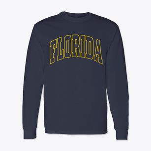Florida Missouri Trendy Block Classic Long Sleeve T-Shirt
