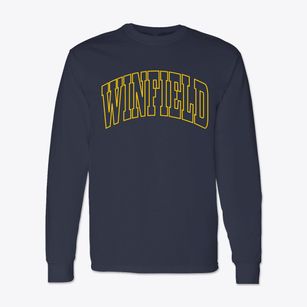 Winfield Kansas Trendy Block Classic Long Sleeve T-Shirt