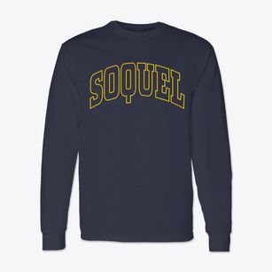 Soquel California Trendy Block Classic Long Sleeve T-Shirt