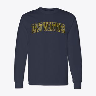 East Whittier California Trendy Block Classic Long Sleeve T-Shirt