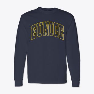 Eunice Louisiana Trendy Block Classic Long Sleeve T-Shirt