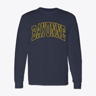 Bayonne New Jersey Trendy Block Classic Long Sleeve T-Shirt
