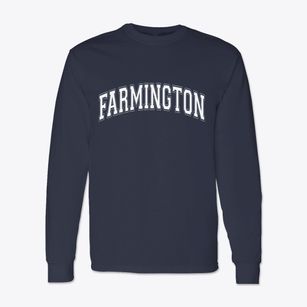 Farmington New Hampshire Varsity Classic Long Sleeve T-Shirt