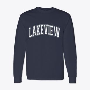 Lakeview New York Varsity Classic Long Sleeve T-Shirt