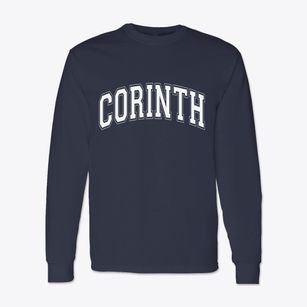 Corinth New York Varsity Classic Long Sleeve T-Shirt