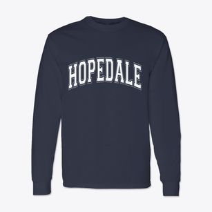 Hopedale Massachusetts Varsity Classic Long Sleeve T-Shirt