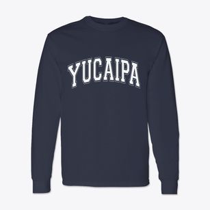 Yucaipa California Varsity Classic Long Sleeve T-Shirt