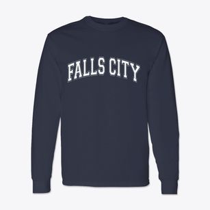 Falls City Nebraska Varsity Classic Long Sleeve T-Shirt