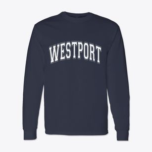 Westport North Carolina Varsity Classic Long Sleeve T-Shirt
