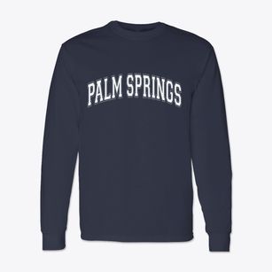 Palm Springs California Varsity Classic Long Sleeve T-Shirt