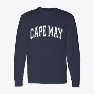 Cape May New Jersey Varsity Classic Long Sleeve T-Shirt