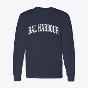 Bal Harbour Florida Varsity Classic Long Sleeve T-Shirt