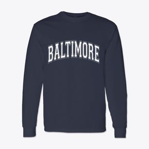 Baltimore Ohio Varsity Classic Long Sleeve T-Shirt