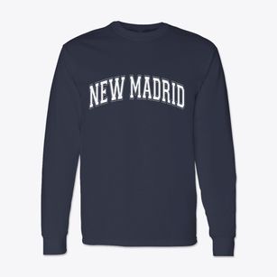New Madrid Missouri Varsity Classic Long Sleeve T-Shirt
