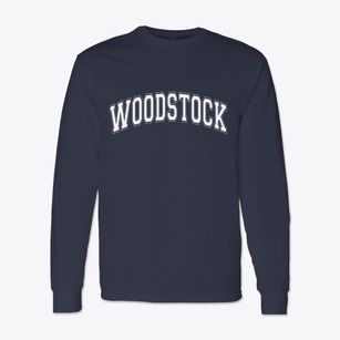 Woodstock Vermont Varsity Classic Long Sleeve T-Shirt