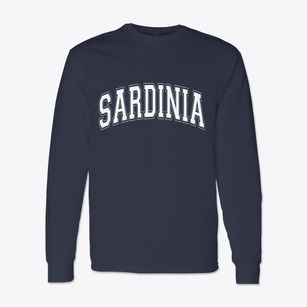 Sardinia New York Varsity Classic Long Sleeve T-Shirt