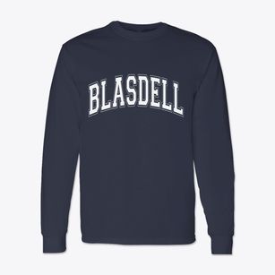 Blasdell New York Varsity Classic Long Sleeve T-Shirt