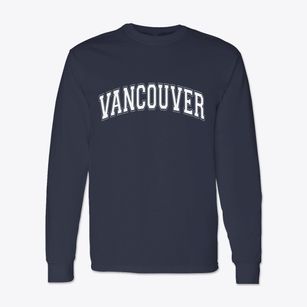Vancouver Washington Varsity Classic Long Sleeve T-Shirt