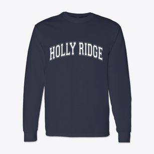 Holly Ridge North Carolina Varsity Classic Long Sleeve T-Shirt