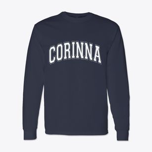 Corinna Maine Varsity Classic Long Sleeve T-Shirt