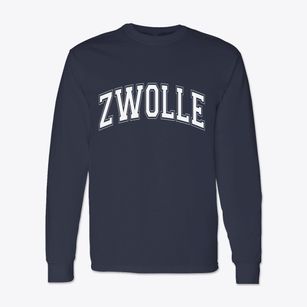 Zwolle Louisiana Varsity Classic Long Sleeve T-Shirt