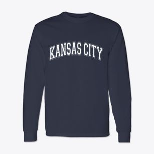 Kansas City Kansas Varsity Classic Long Sleeve T-Shirt