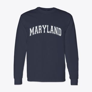 Maryland New York Varsity Classic Long Sleeve T-Shirt
