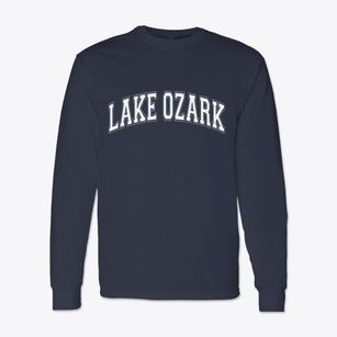 Lake Ozark Missouri Varsity Classic Long Sleeve T-Shirt