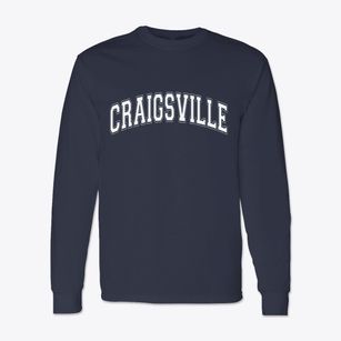 Craigsville West Virginia Varsity Classic Long Sleeve T-Shirt
