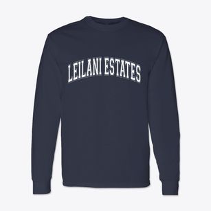 Leilani Estates Hawaii Varsity Classic Long Sleeve T-Shirt