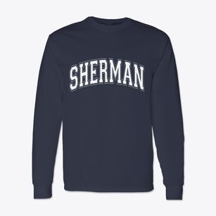 Sherman New York Varsity Classic Long Sleeve T-Shirt