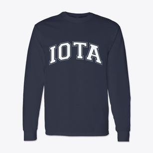 Iota Louisiana Varsity Classic Long Sleeve T-Shirt