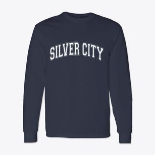 Silver City North Carolina Varsity Classic Long Sleeve T-Shirt