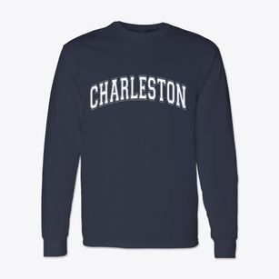 Charleston South Carolina Varsity Classic Long Sleeve T-Shirt