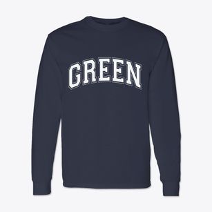 Green Ohio Varsity Classic Long Sleeve T-Shirt