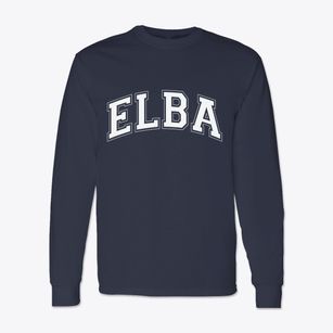 Elba Wisconsin Varsity Classic Long Sleeve T-Shirt