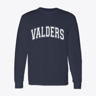 Valders Wisconsin Varsity Classic Long Sleeve T-Shirt