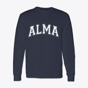 Alma New York Varsity Classic Long Sleeve T-Shirt