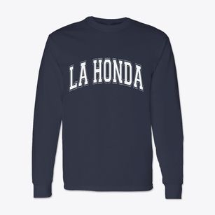 La Honda California Varsity Classic Long Sleeve T-Shirt