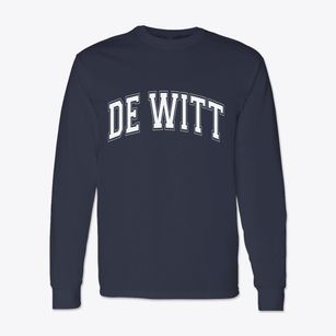 De Witt Nebraska Varsity Classic Long Sleeve T-Shirt