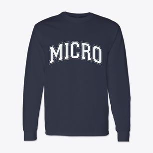 Micro North Carolina Varsity Classic Long Sleeve T-Shirt