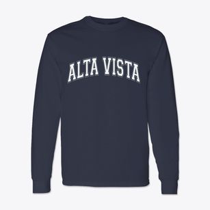 Alta Vista Kansas Varsity Classic Long Sleeve T-Shirt